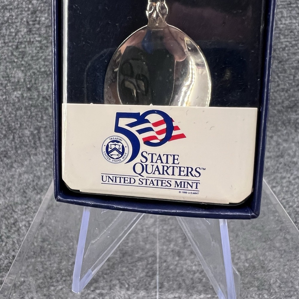 2001 North Carolina US Mint 50 State Quarters Collectible Spoon w/Box - Picture 4 of 10